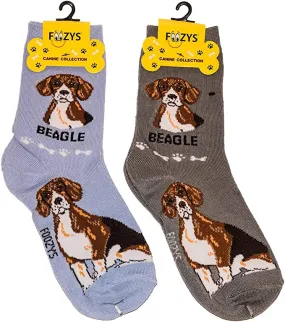 Blue Beagle Socks