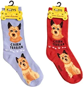 Blue CAIRN TERRIER Socks