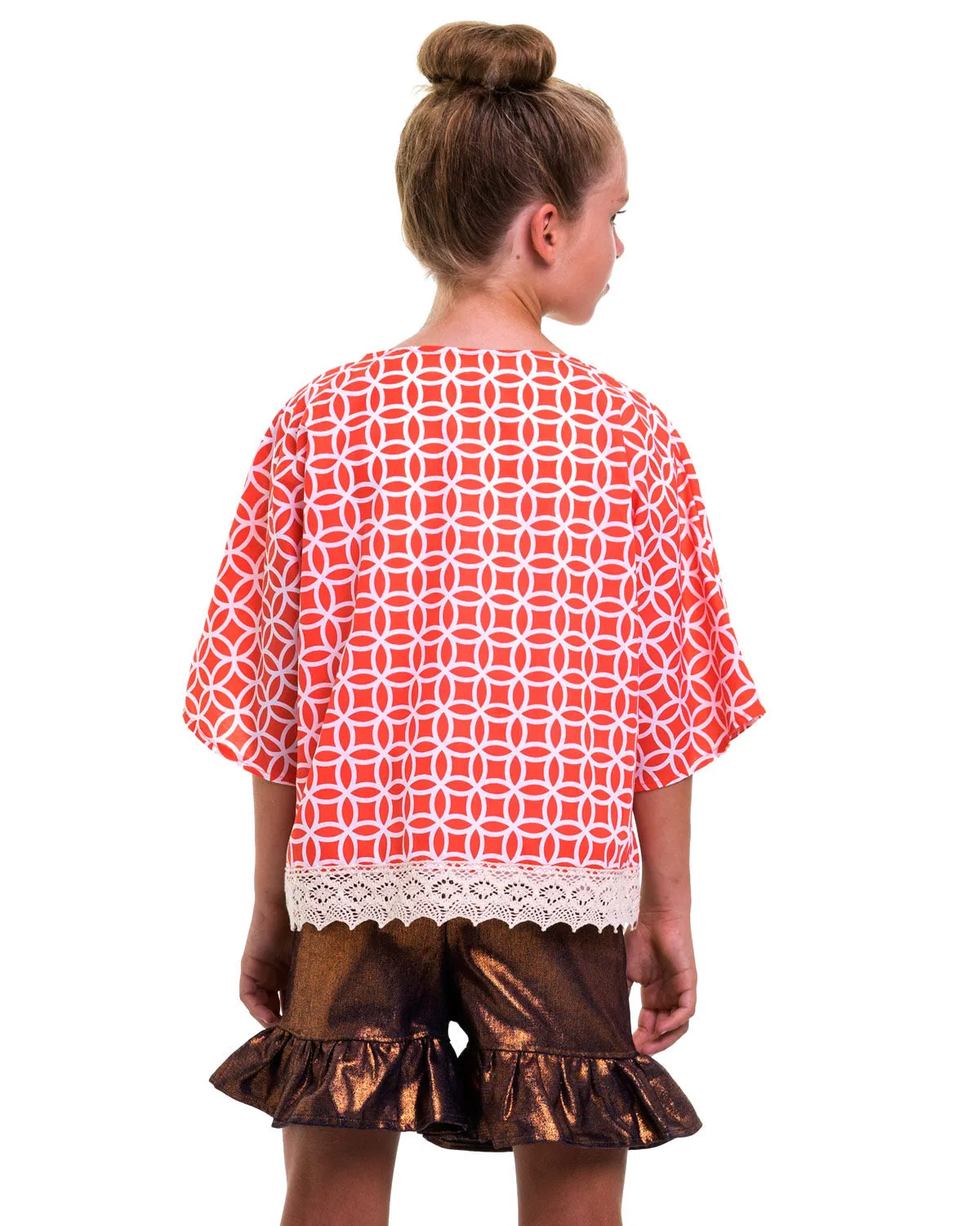 Free Sewing Pattern - Girls Kimono Jacket Pattern F1404-L