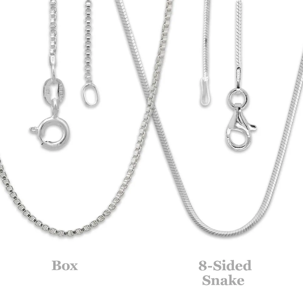 Goldendoodle Necklace in Sterling Silver