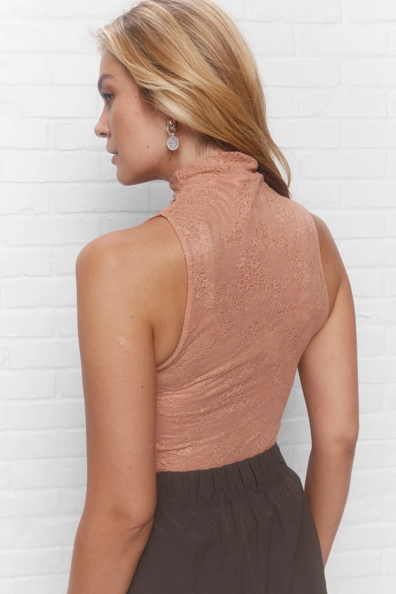 Payton | Camisole liège col montant