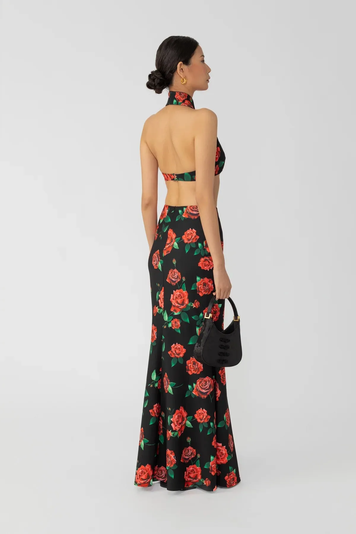 Riley Rosa Skirt - Black Multi