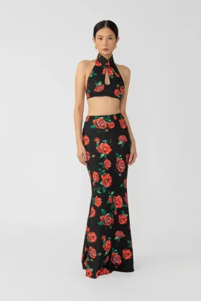 Riley Rosa Skirt - Black Multi