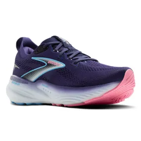 Womens Brooks Running Glycerin GTS 22 in Blue Ribbon/Peacoat/Dianthus